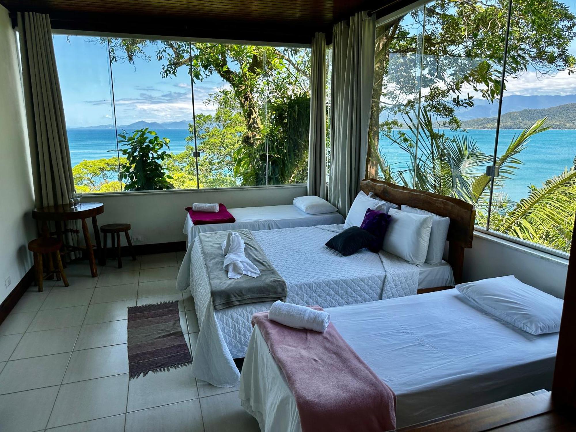 Deck Da Villa Pousada Ubatuba Exterior photo